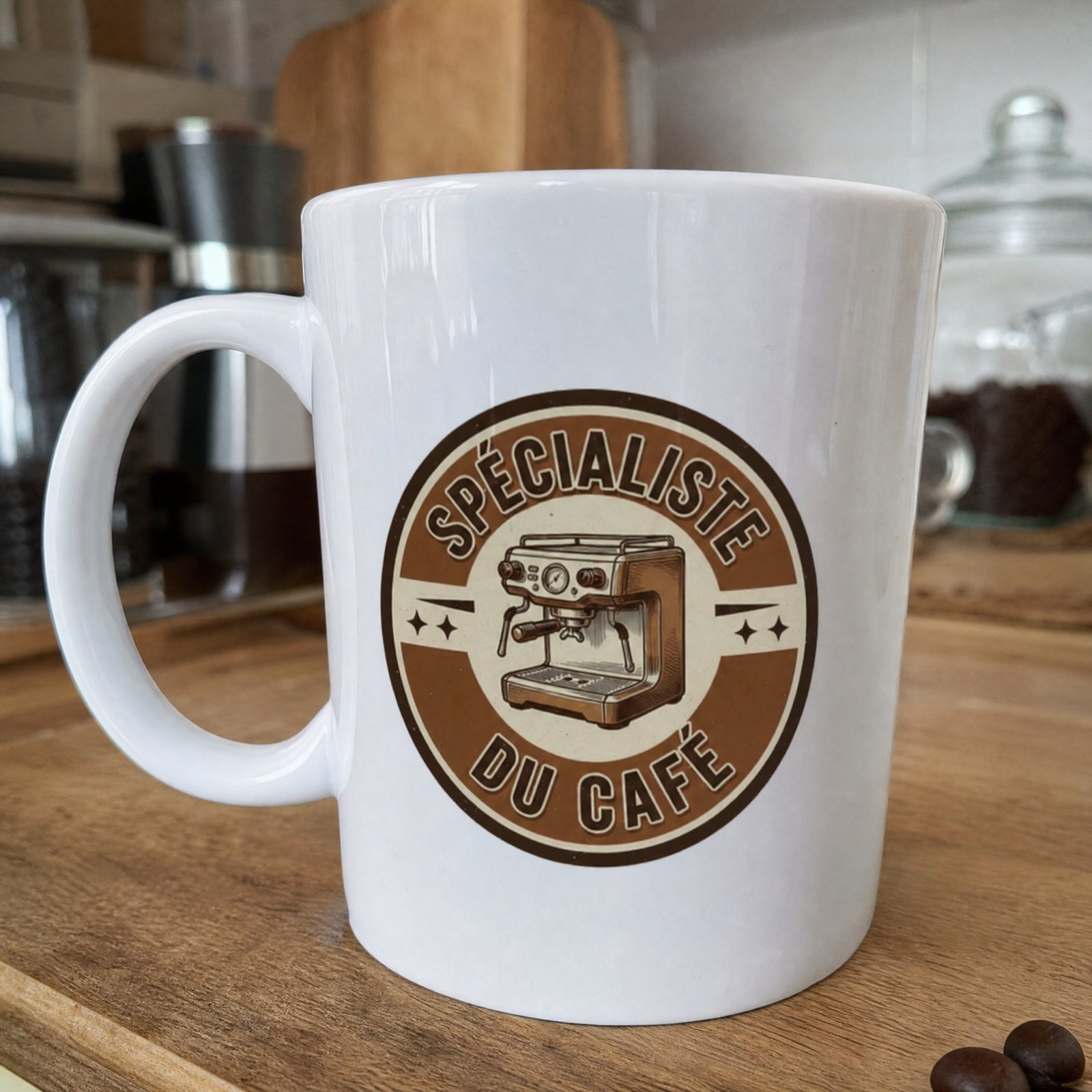 Mug Café Humour Spécialiste du Café