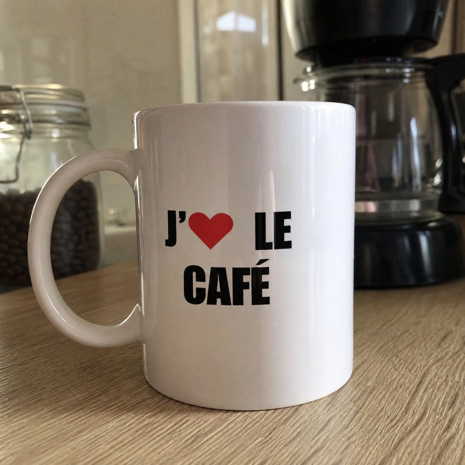Mug Café j&rsquo;aime le café – Idée Cadeau Original