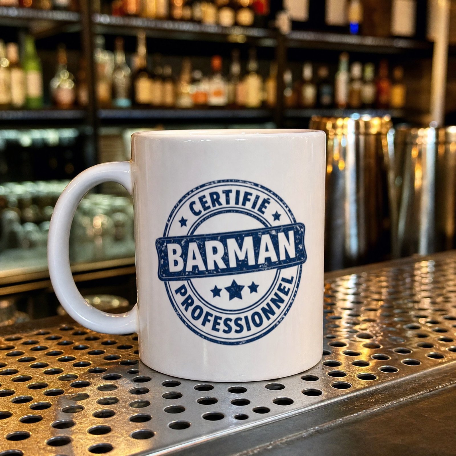 Mug Certifié Barman Professionnel