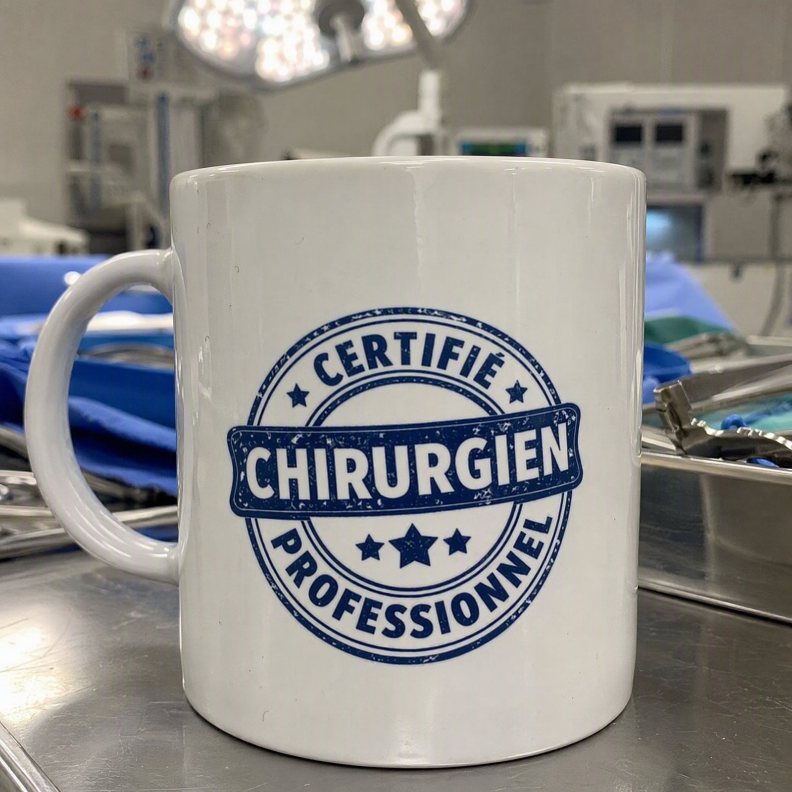 Mug Certifié Chirurgien Professionnel