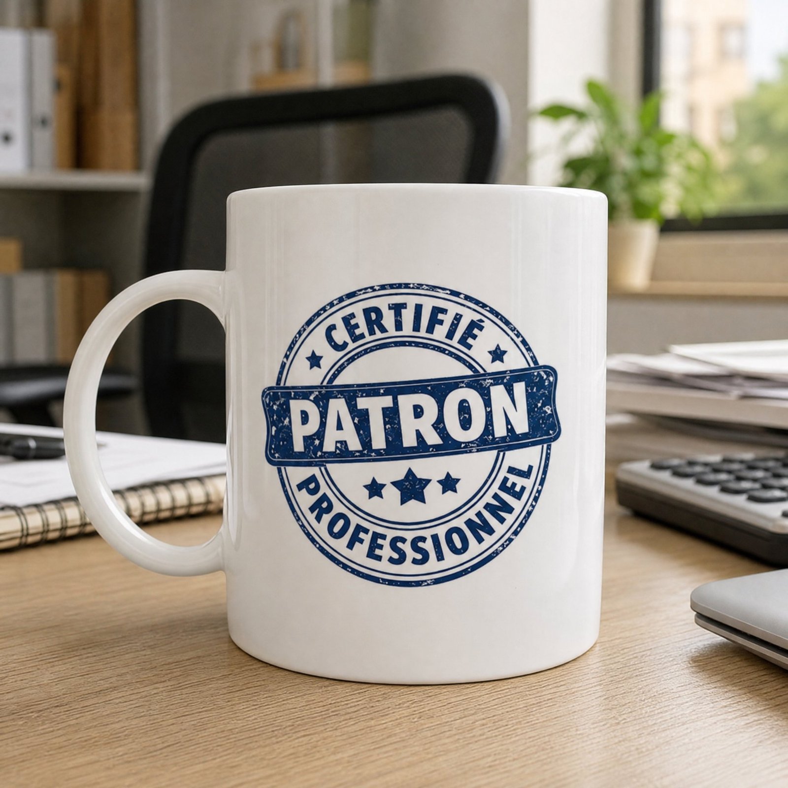 Mug Certifié Patron Professionnel