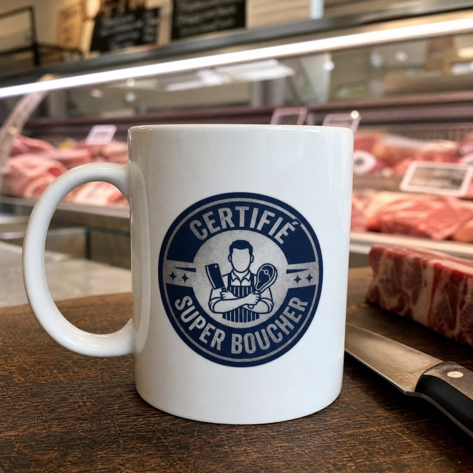 Mug Certifié Super Boucher