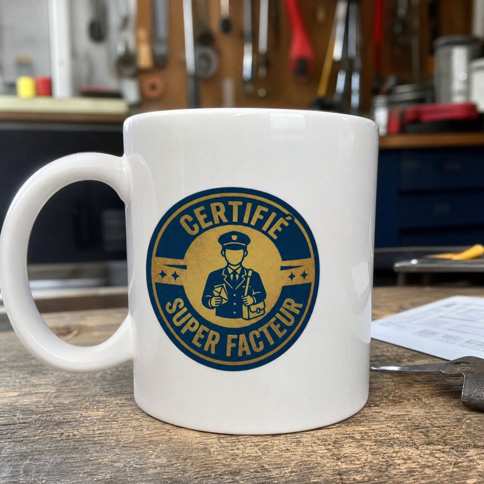 Mug Certifié Super Facteur