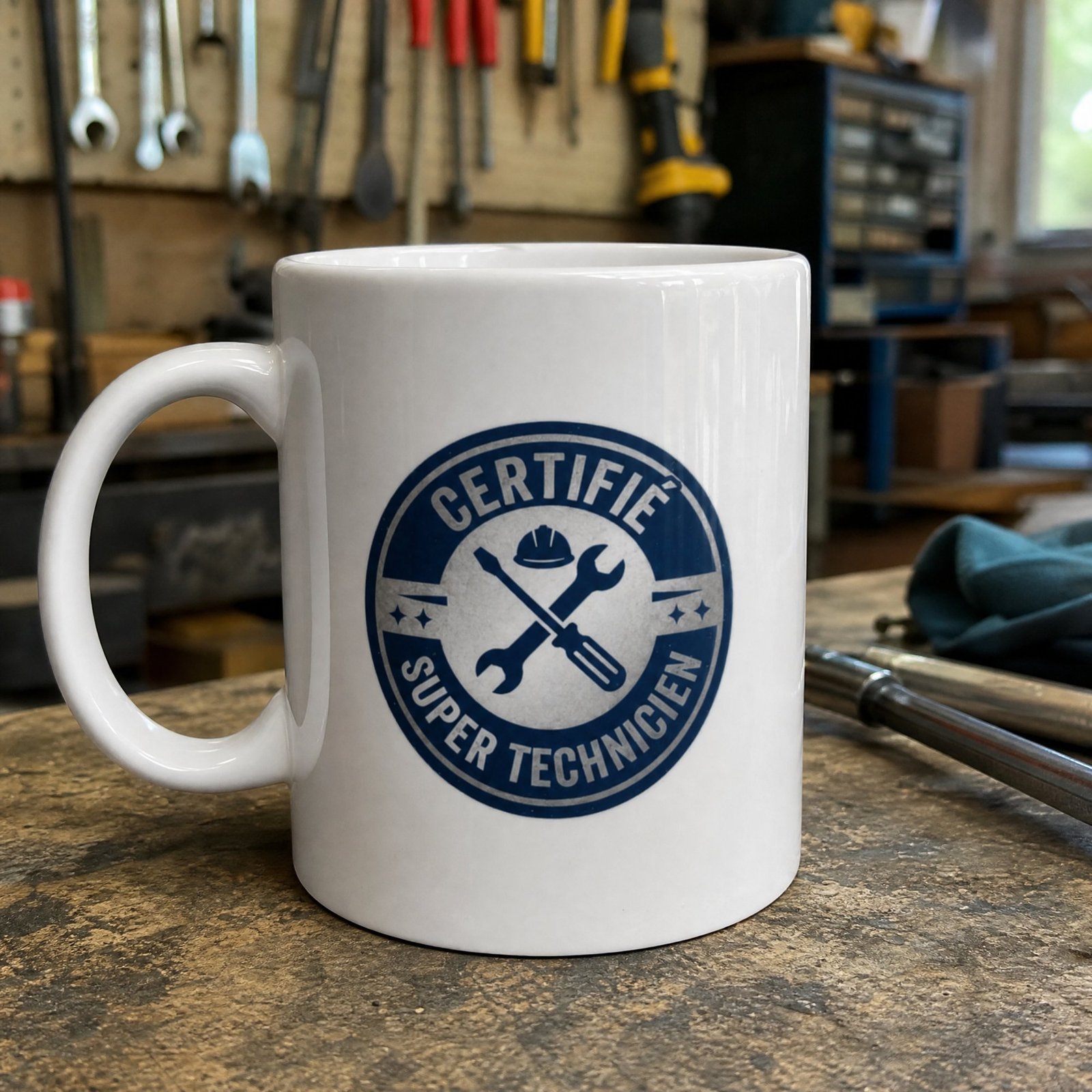 Mug Certifié Super Technicien