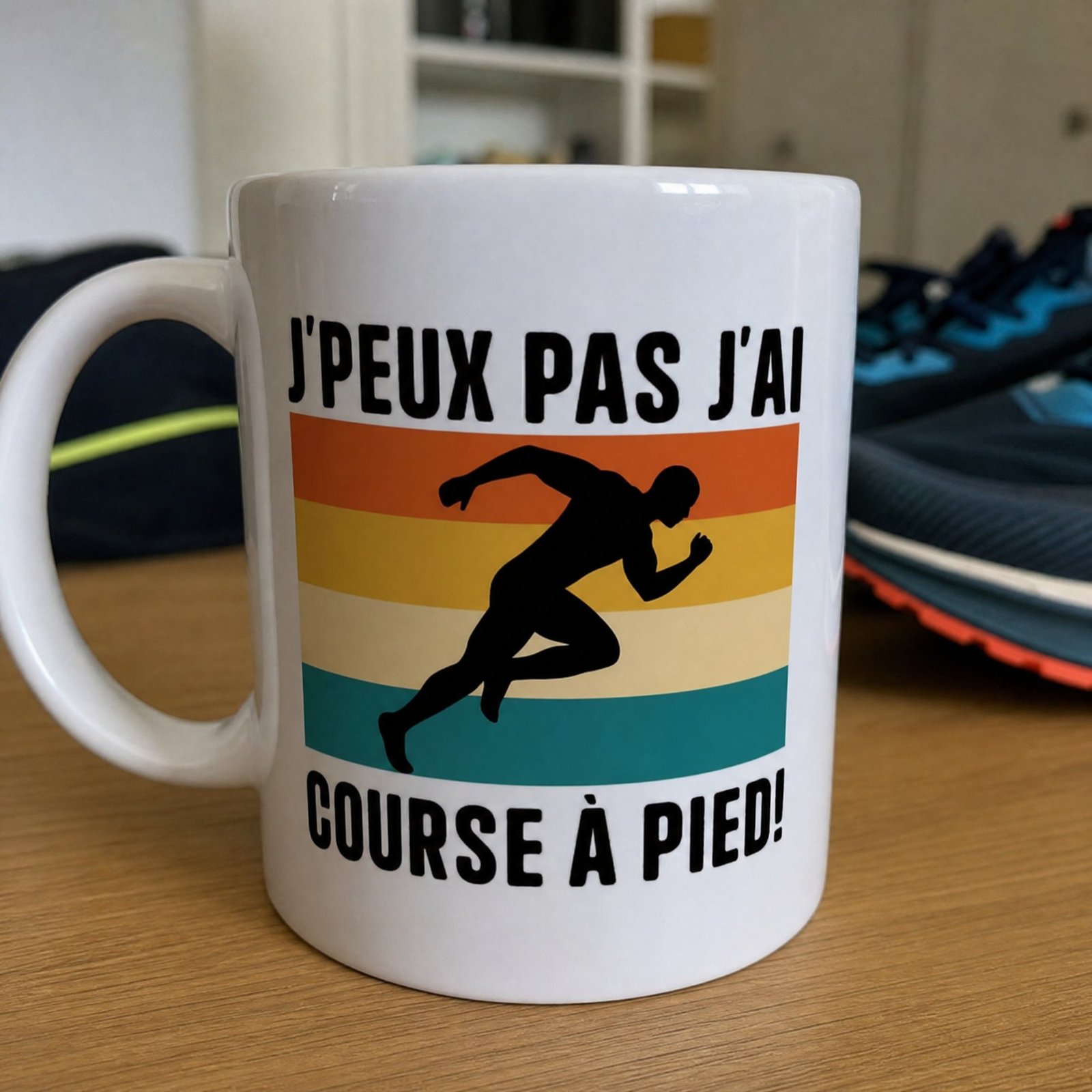 idee-cadeau-mug-course-a-pied-j-peux-pas-j-ai-course-a-pied-idee-cadeau-5622 Mug J’peux pas j’ai course à pied – sprinteur sur rayures vintage