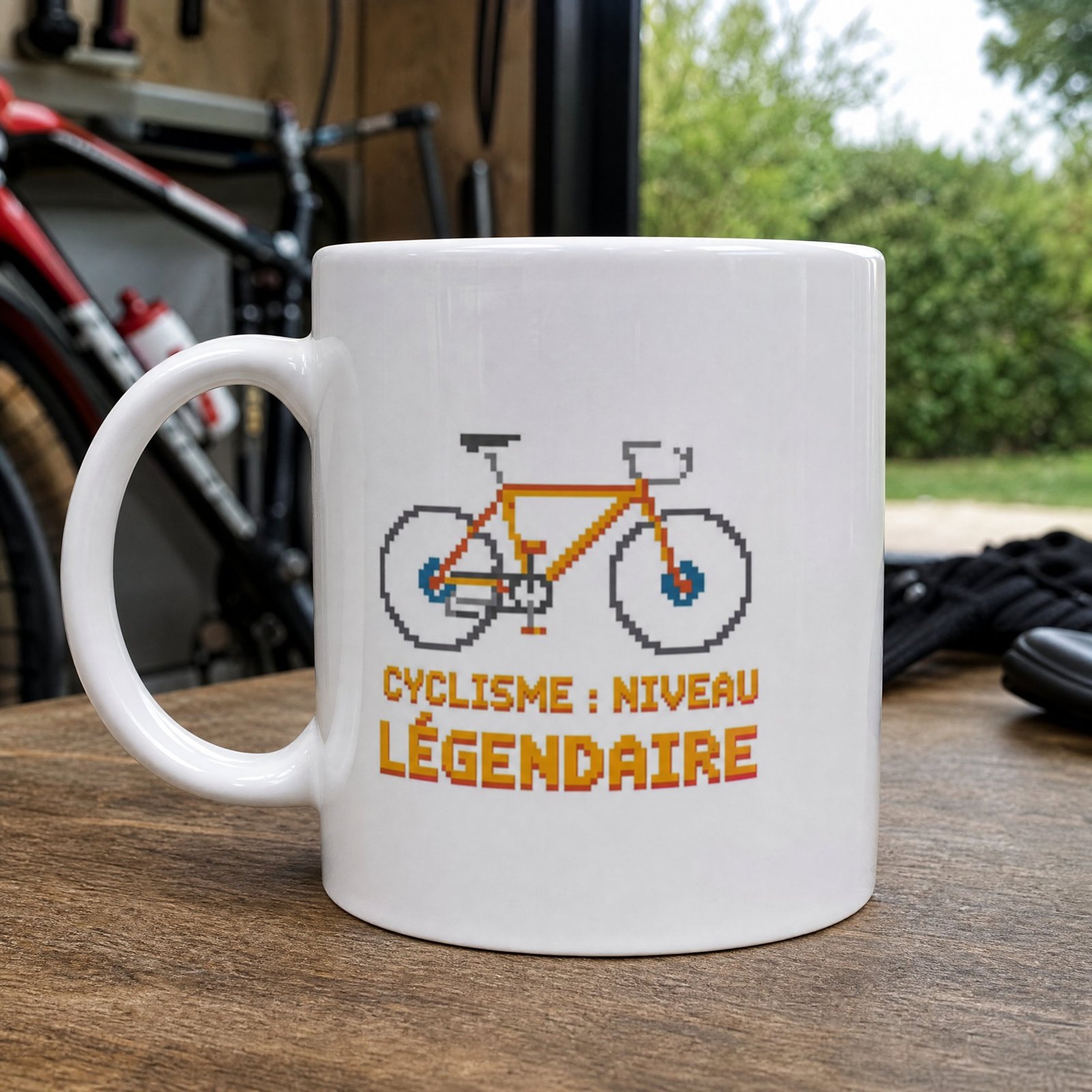 Mug Cyclisme Niveau Légendaire