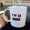 Mug Danse j&rsquo;aime la danse – Idée Cadeau Danseur
