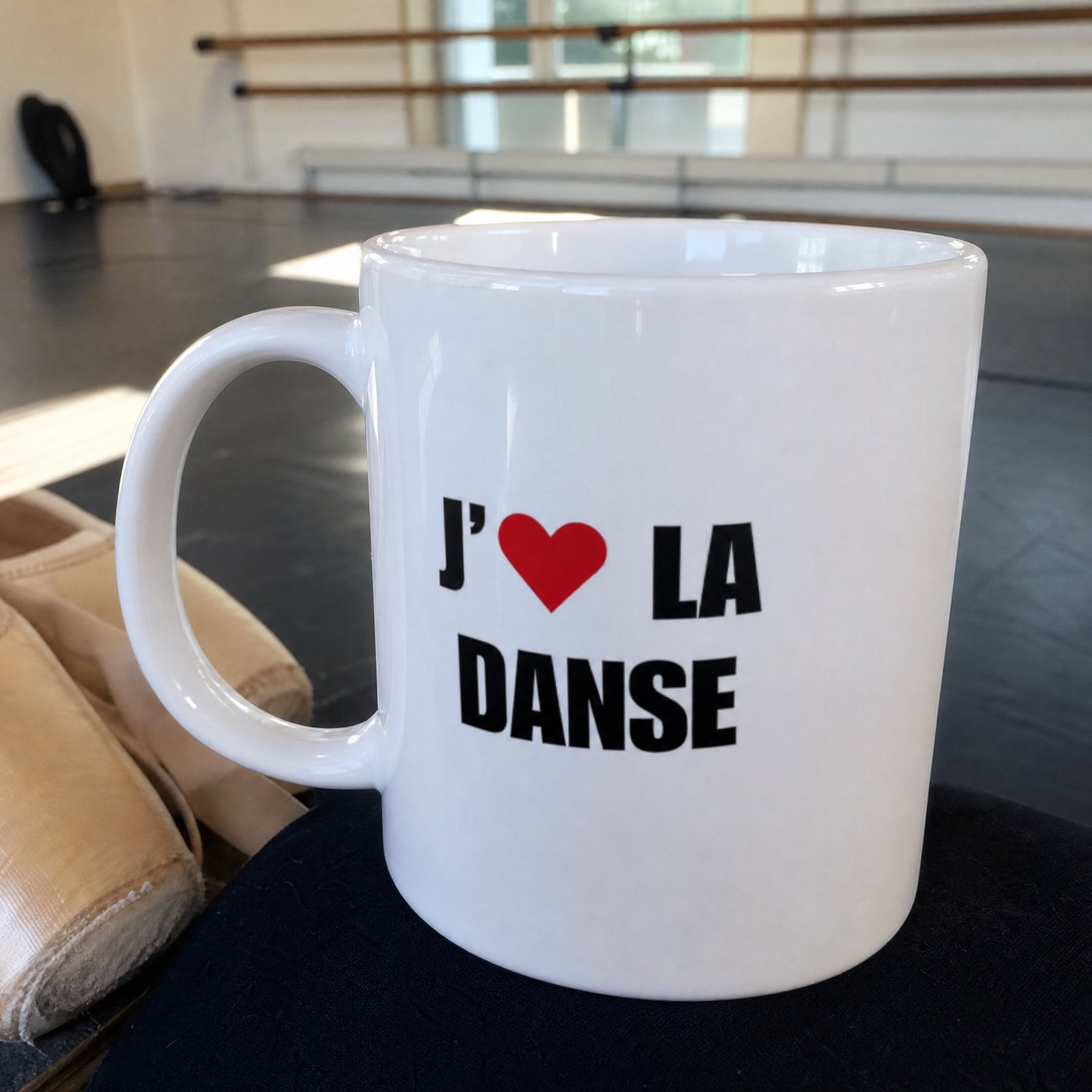 Mug Danse j&rsquo;aime la danse – Idée Cadeau Danseur