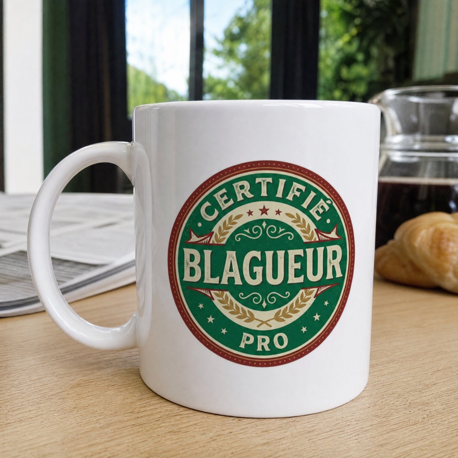 Mug Drôle Certifié Blagueur Pro