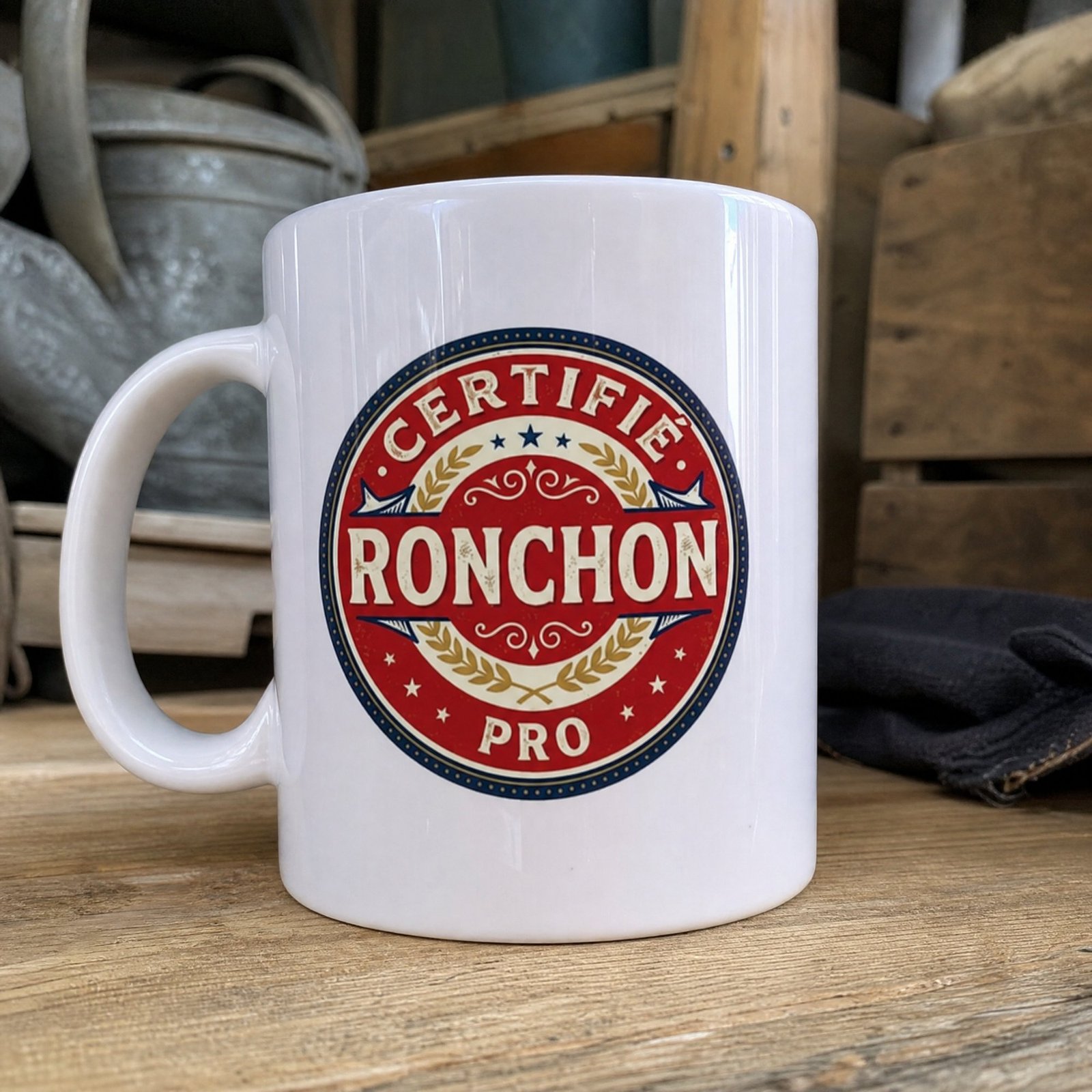 Mug Drôle Certifié Ronchon Pro