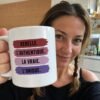 Mug Drôle Femme Rebelle L’authentique