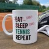 Mug eat sleep tennis