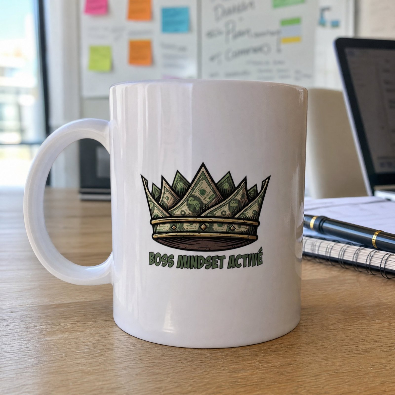 Mug Entrepreneur Boss Mindset Active