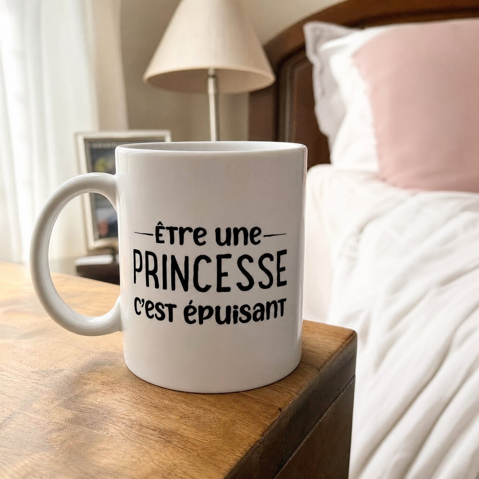 Mug Être une princesse c’est épuisant