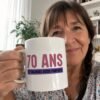 Mug Femme Anniversaire 70 Ans et Toujours Aussi Parfaite – Idée Cadeau Original