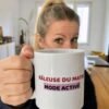 Mug Femme Humour Râleuse du Matin Mode Activé