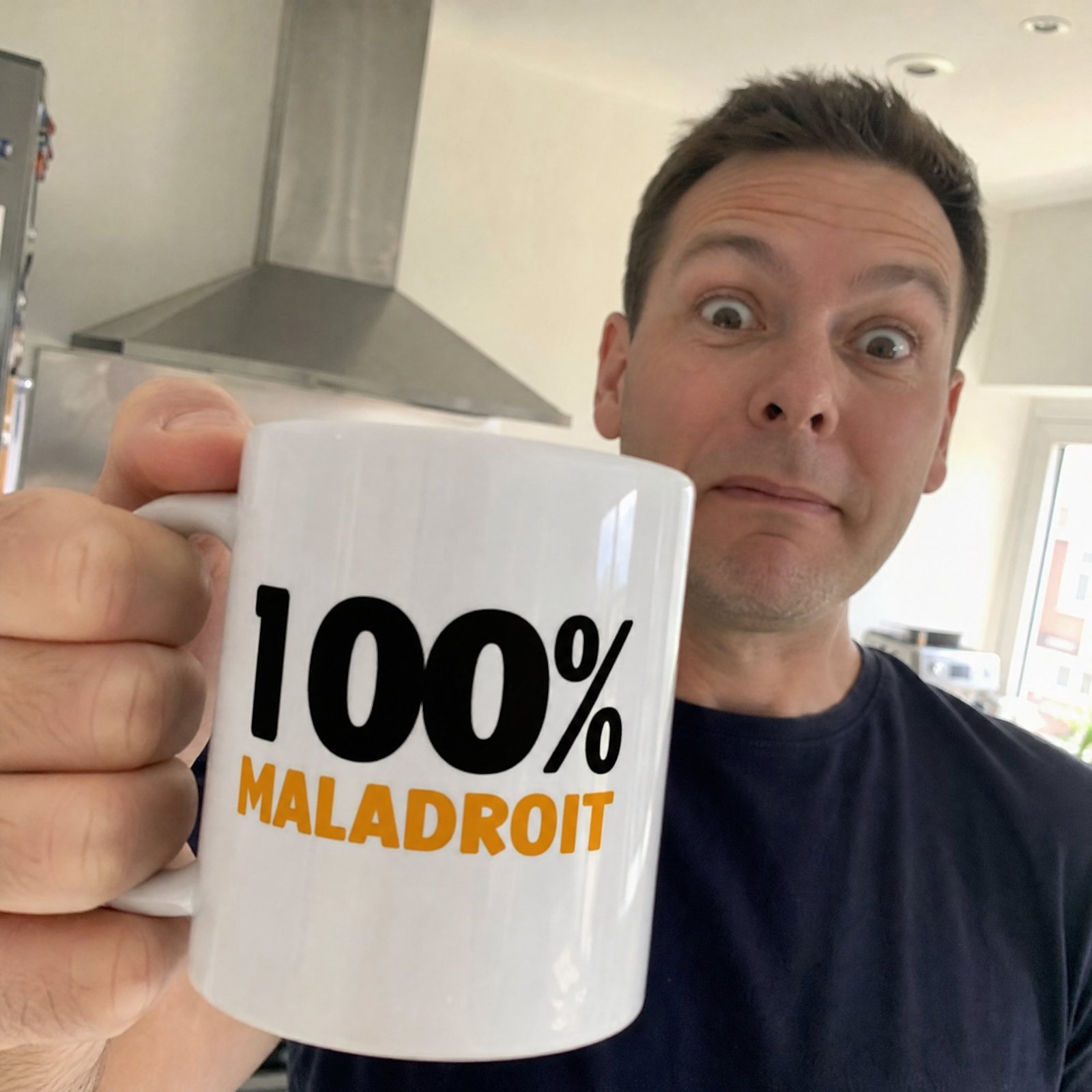 Mug Fun Homme Humour 100% Maladroit