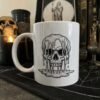 Mug Gothique Crane Fondant