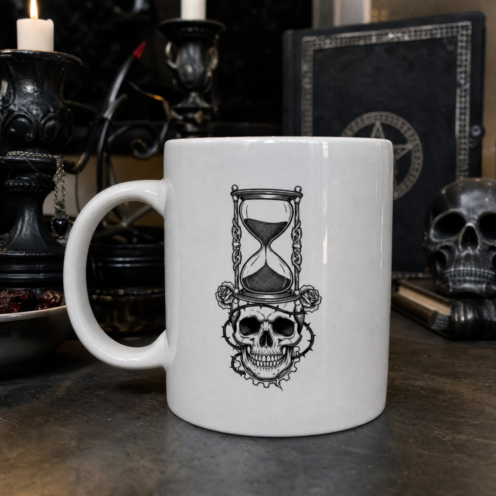 Mug Gothique sablier