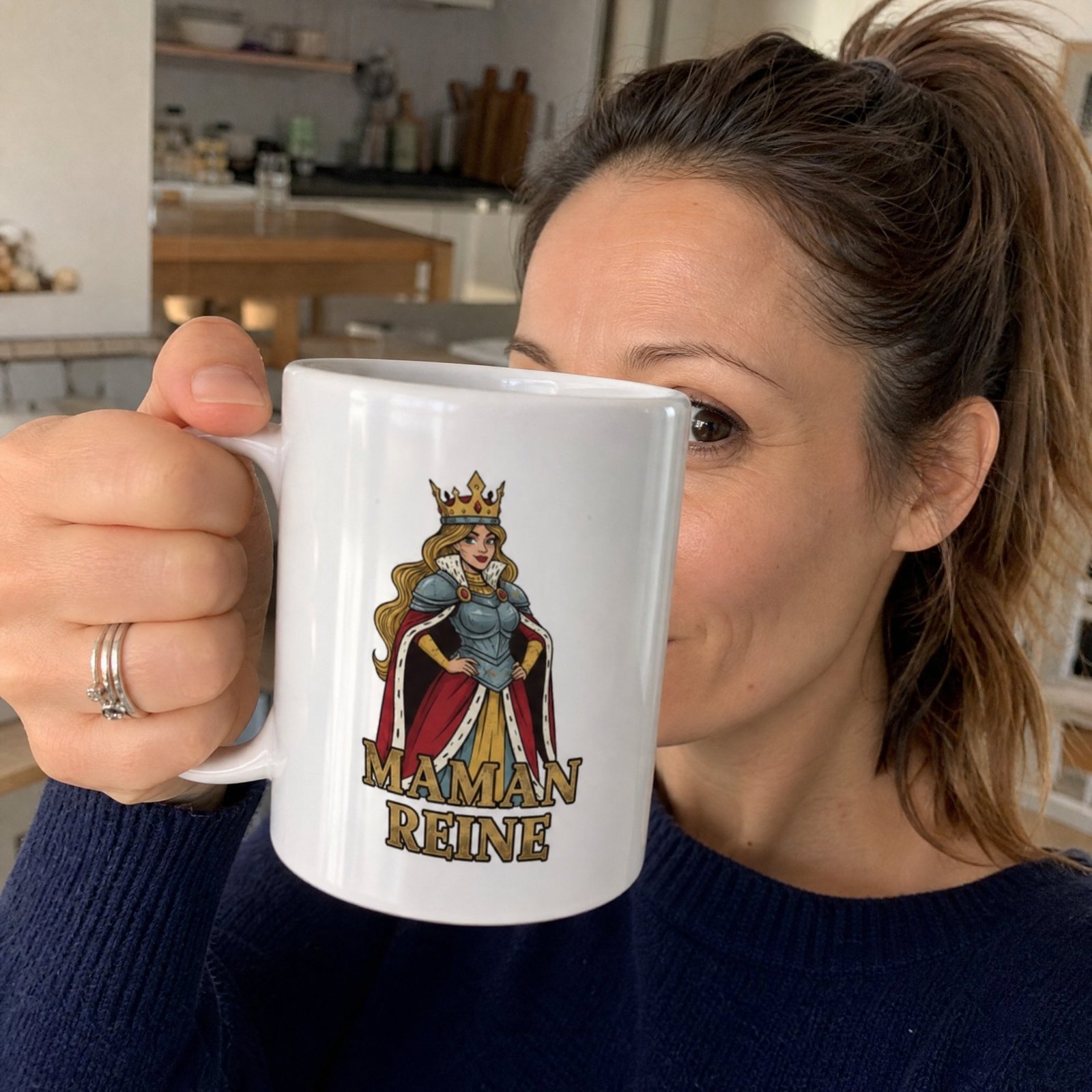 Mug Humour Maman Reine