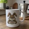 Mug Lapin Raleur Mode Café Activé