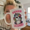 Mug Maman licorne