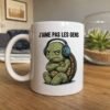 Mug Tortue Humour Animal Grincheux J&rsquo;aime pas les gens