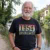 T shirt Année de naissance 1954