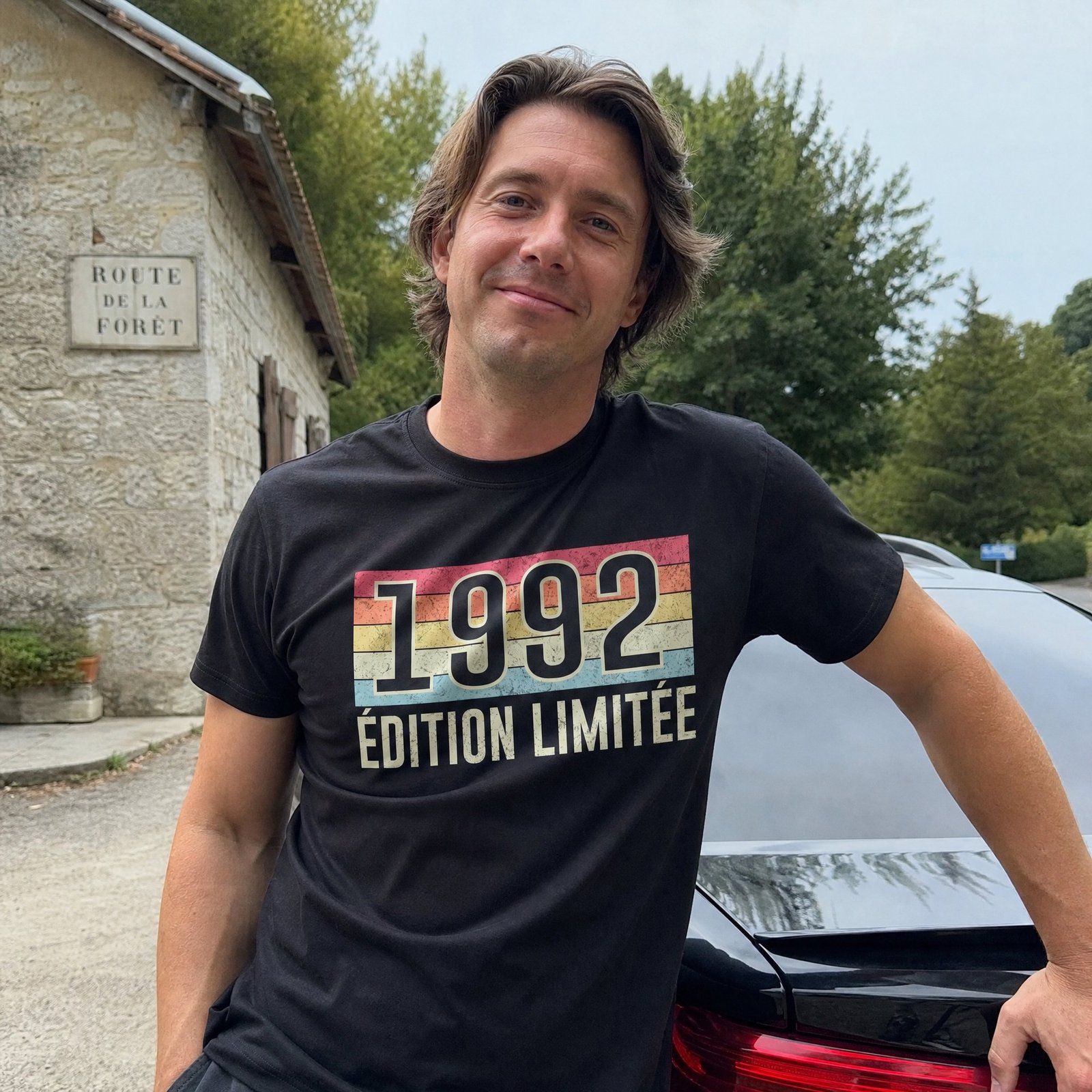 T shirt Année de naissance 1992