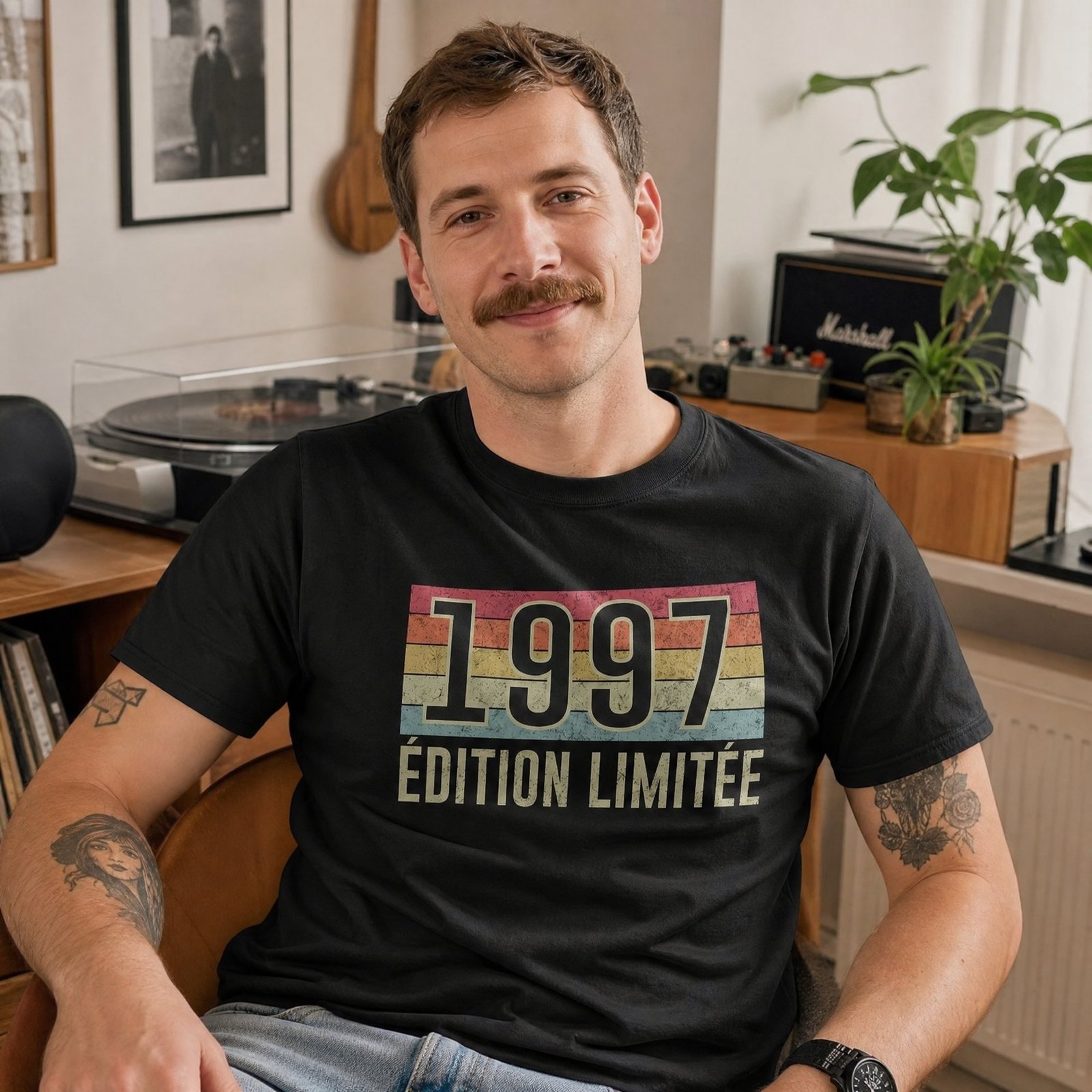 T shirt Année de naissance 1997