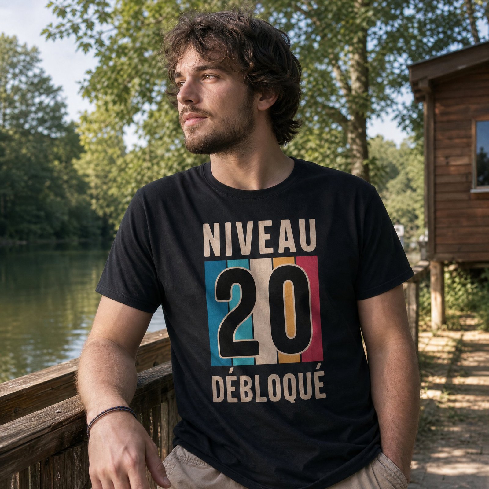 T shirt Niveau 20 Débloqué