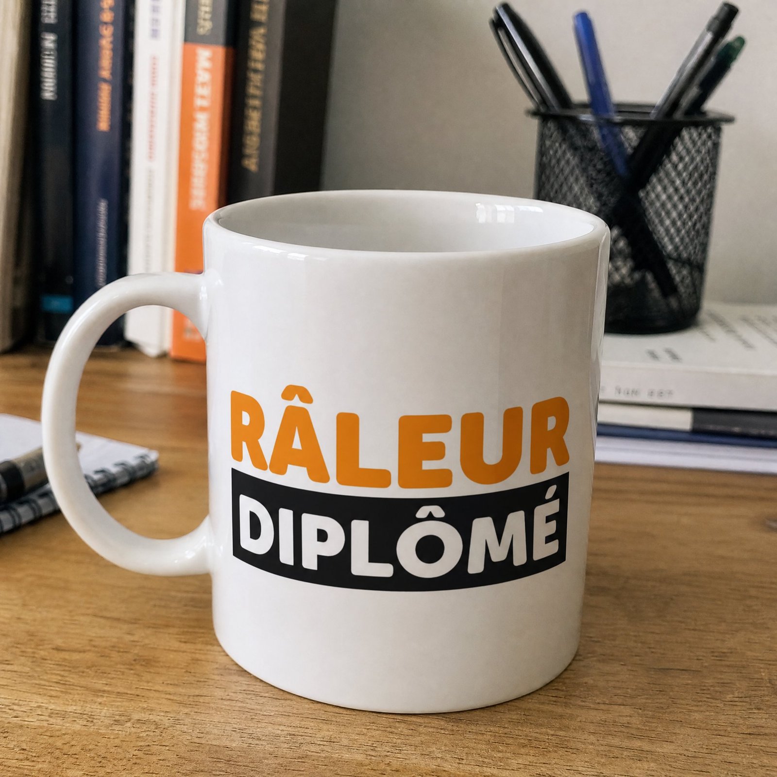 Tasse Humour Râleur Diplômé