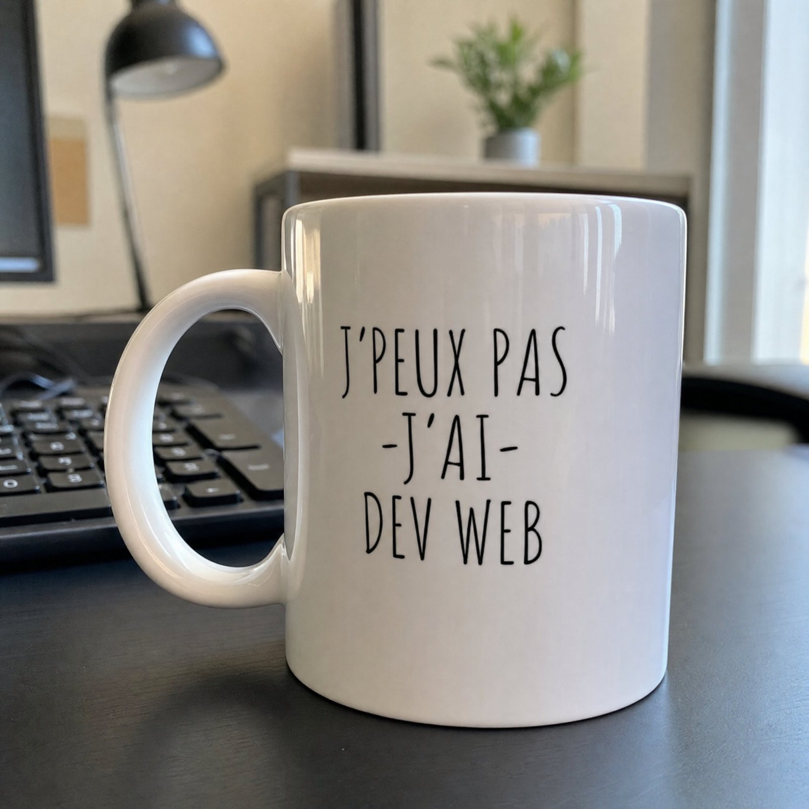 Tasse Dev web J’peux pas j’ai dev web