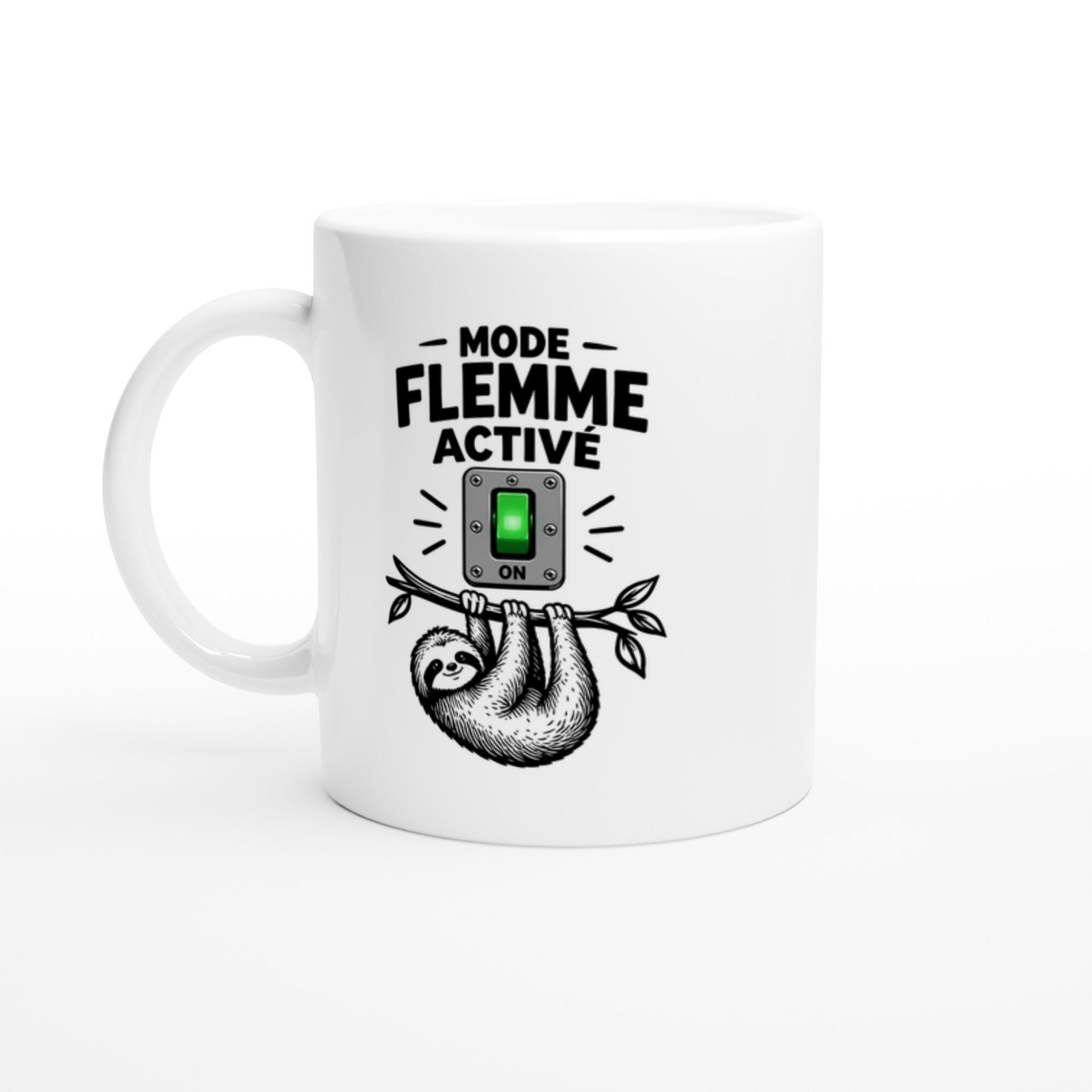 Mug Mode Flemme Activé