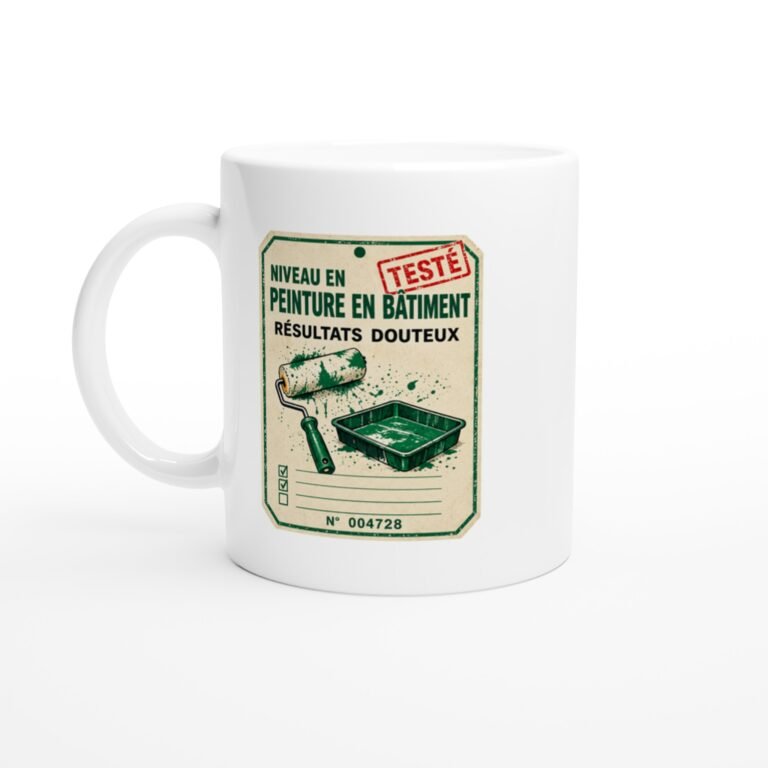 Mug Niveau En Peinture En Bâtiment Testé Résultats Douteux
