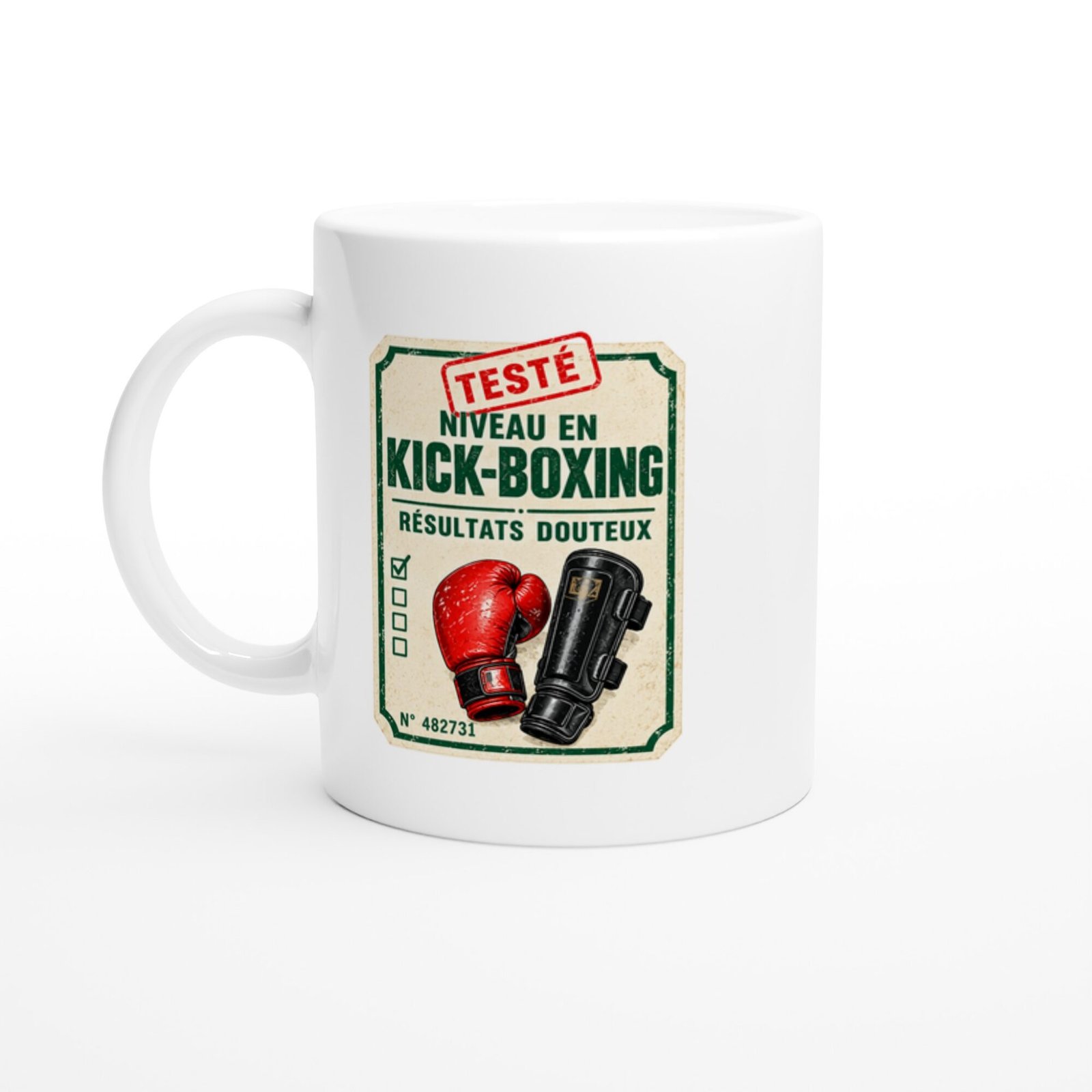 Mug Niveau En Kick-Boxing Testé Résultats Douteux