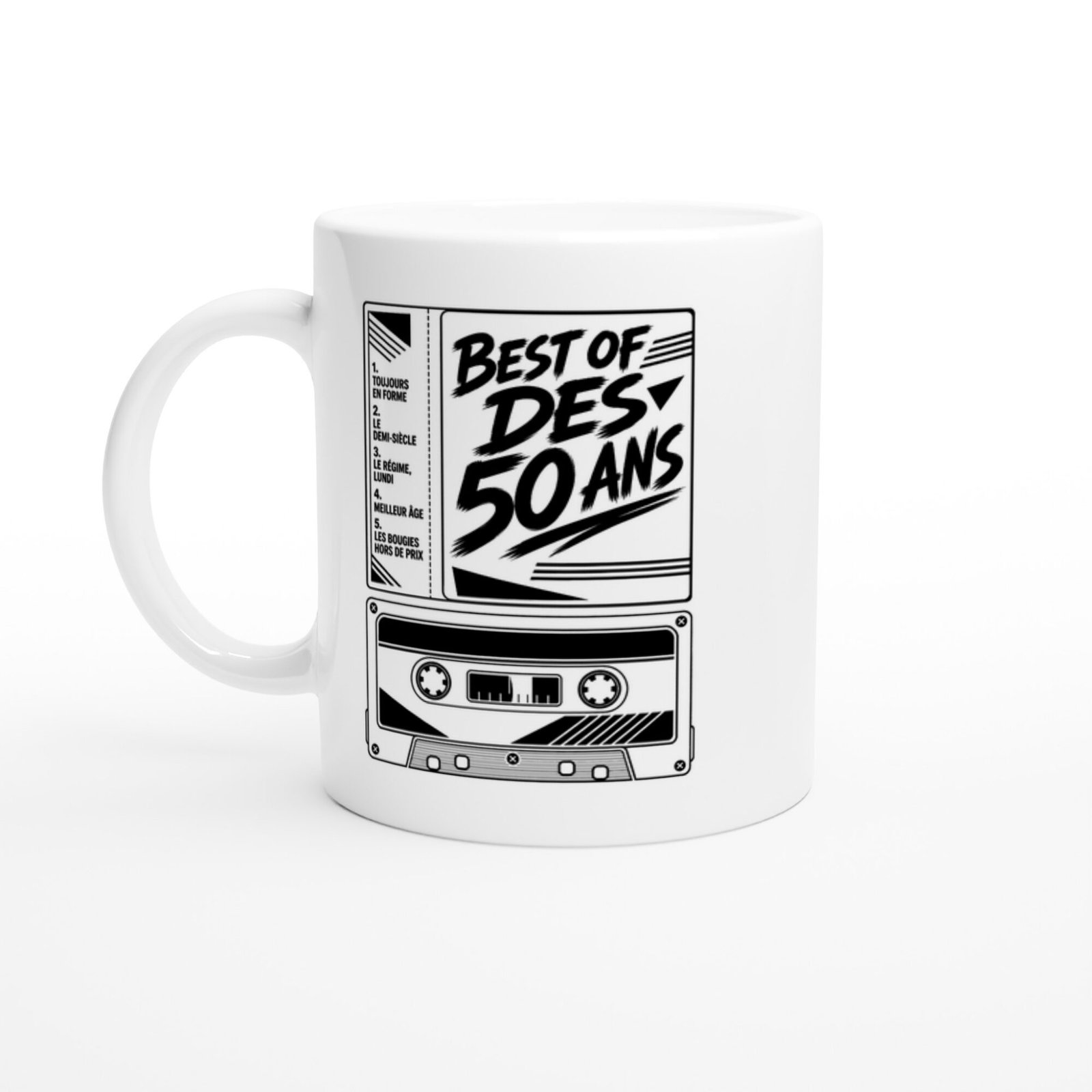 Mug Best Of des 50 Ans Toujours en Forme le Demi-Siècle le Régime Lundi Meilleur Âge