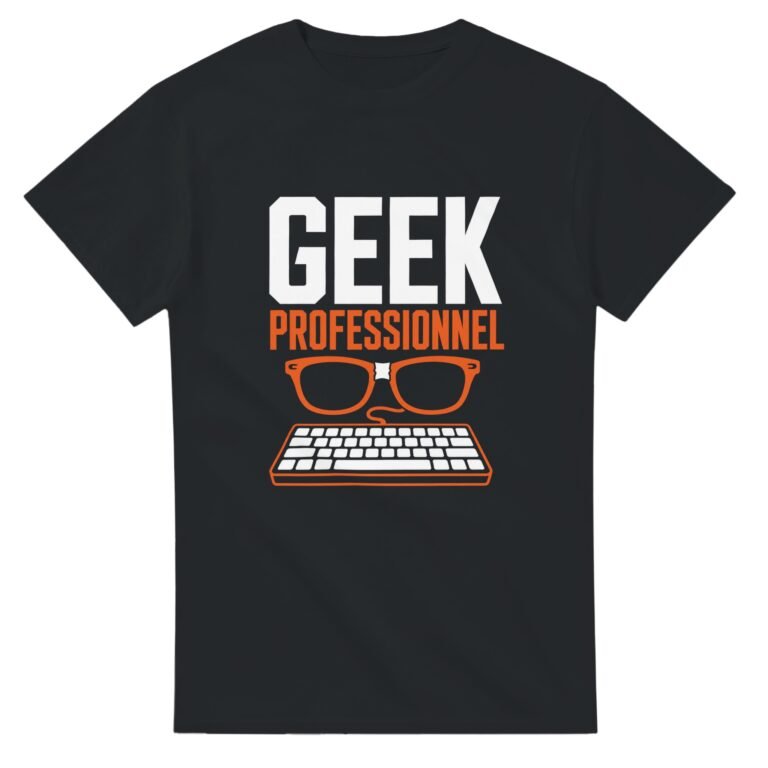 T shirt Geek Professionnel