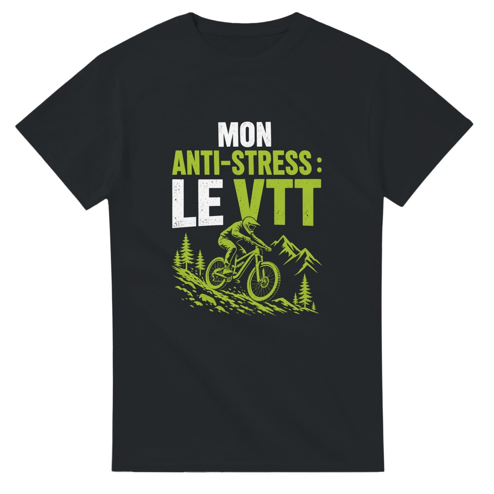 T shirt Mon Anti-Stress le VTT