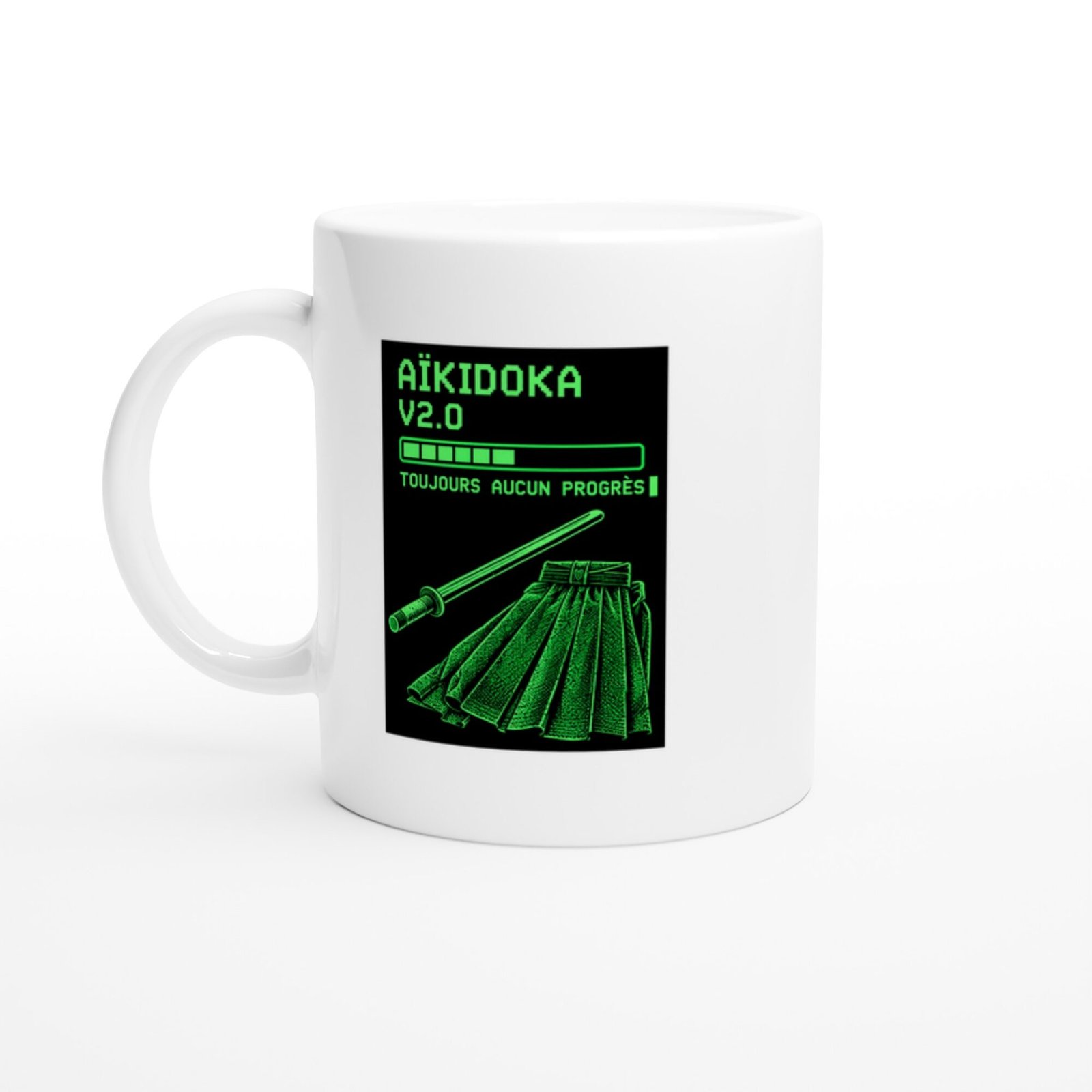 Mug Aïkidoka V2.0 Toujours Aucun Progrès