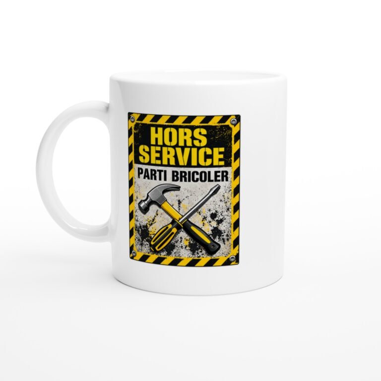 Mug Hors Service Parti Bricoler