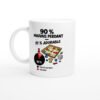 06d44cbd-41f4-4aac-a2ba-520629ba106e.jpg Mug 90 pour cent Mauvais Perdant 10 pour cent Adorable