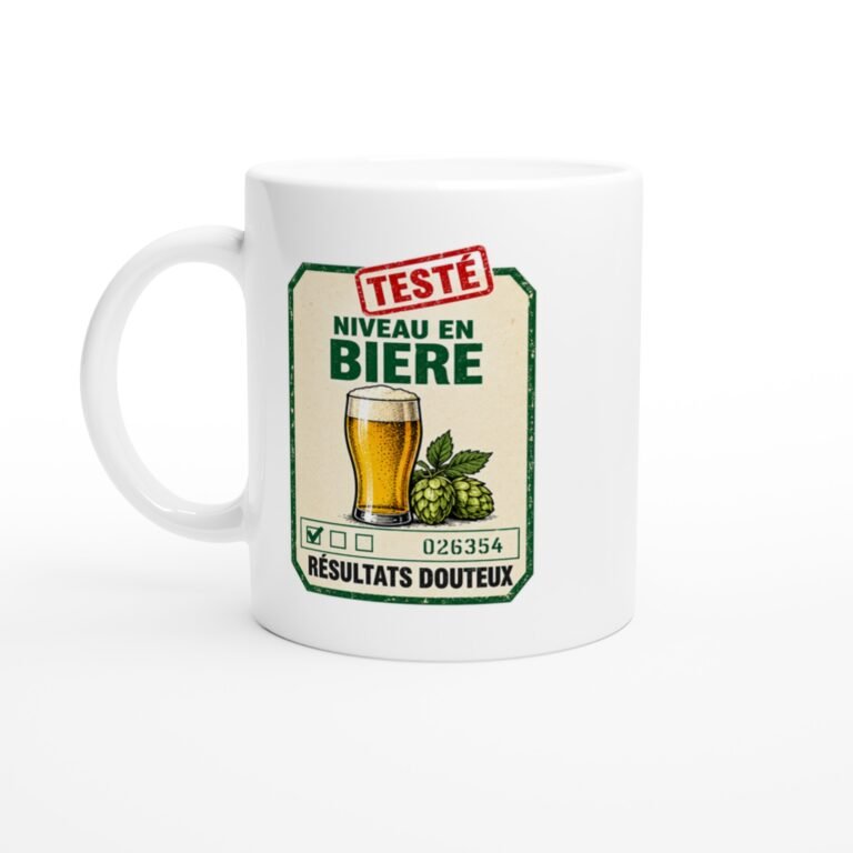 Mug Niveau En Bière Testé Résultats Douteux