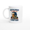 Mug Bière Mentalement Je Suis Au Comptoir