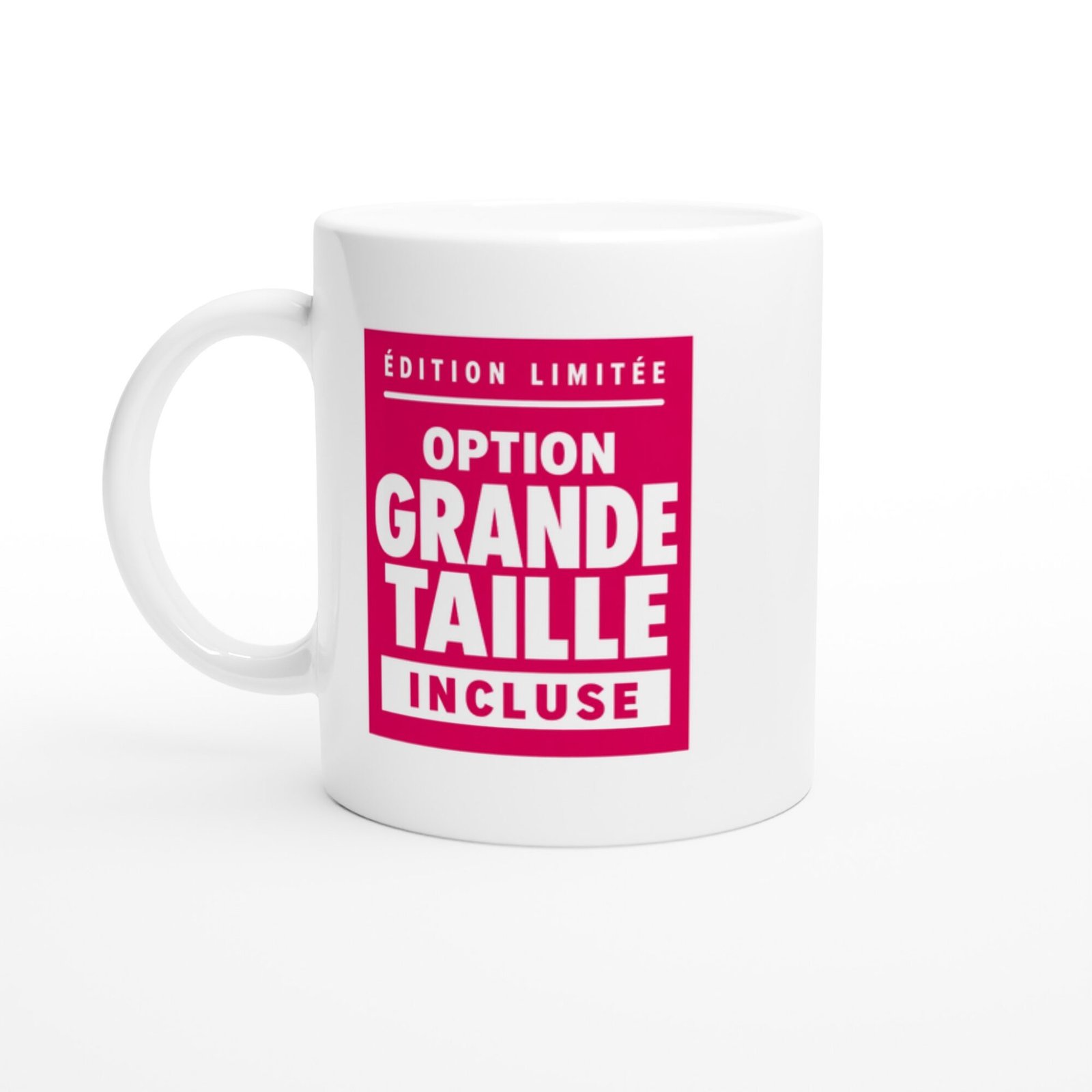 Mug Édition Limitée Option Grande Taille Incluse