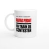 Mug Mes Deux Humeurs Mauvais Perdant en Train de Contester Rouge et Noir