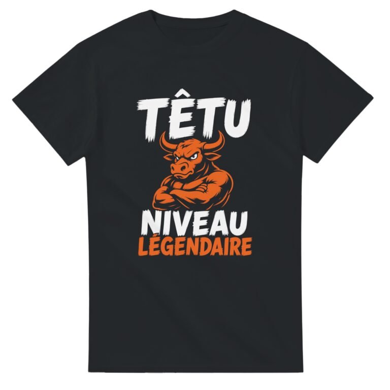 T shirt Têtu Niveau Légendaire