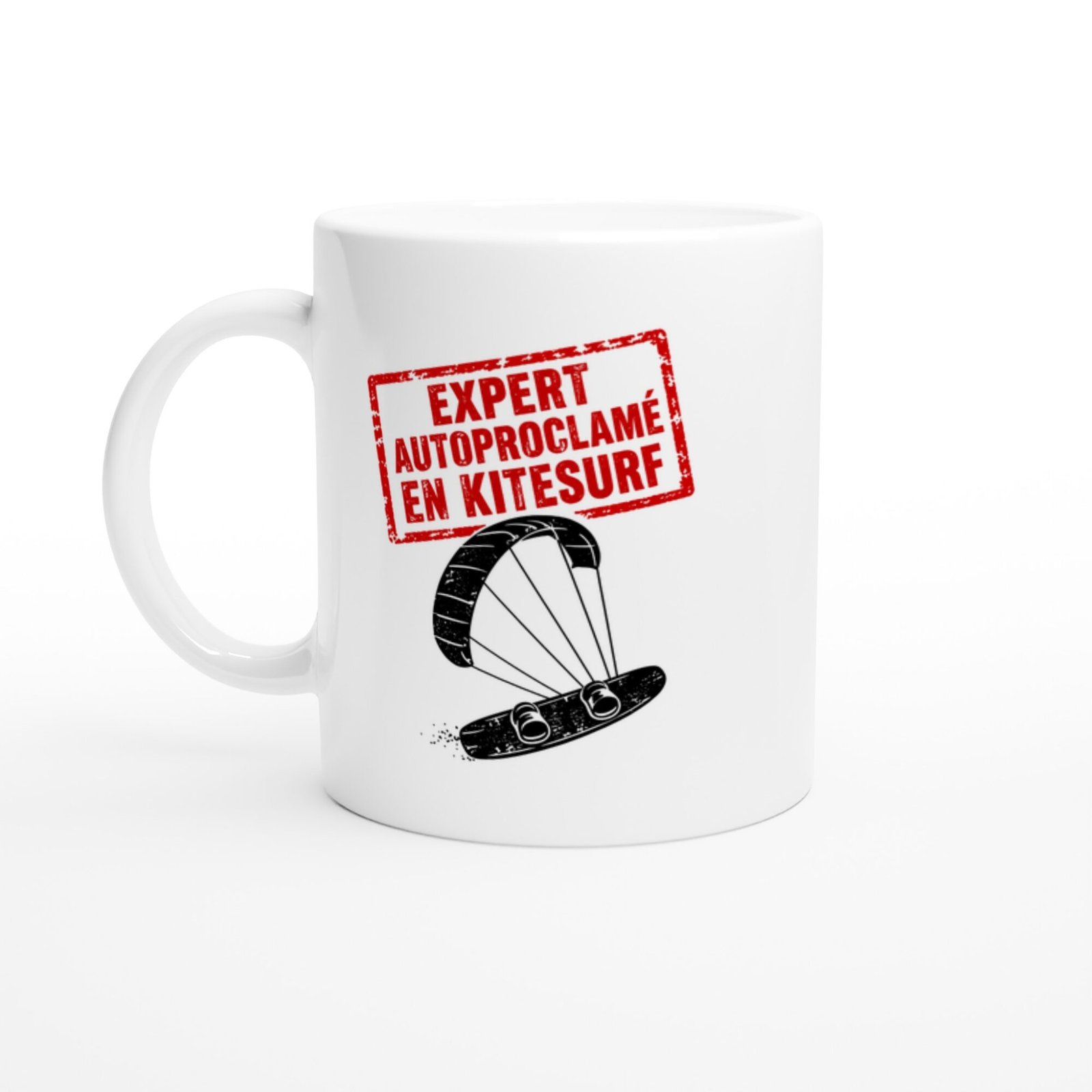 Mug Kitesurf Expert Autoproclamé En Kitesurf