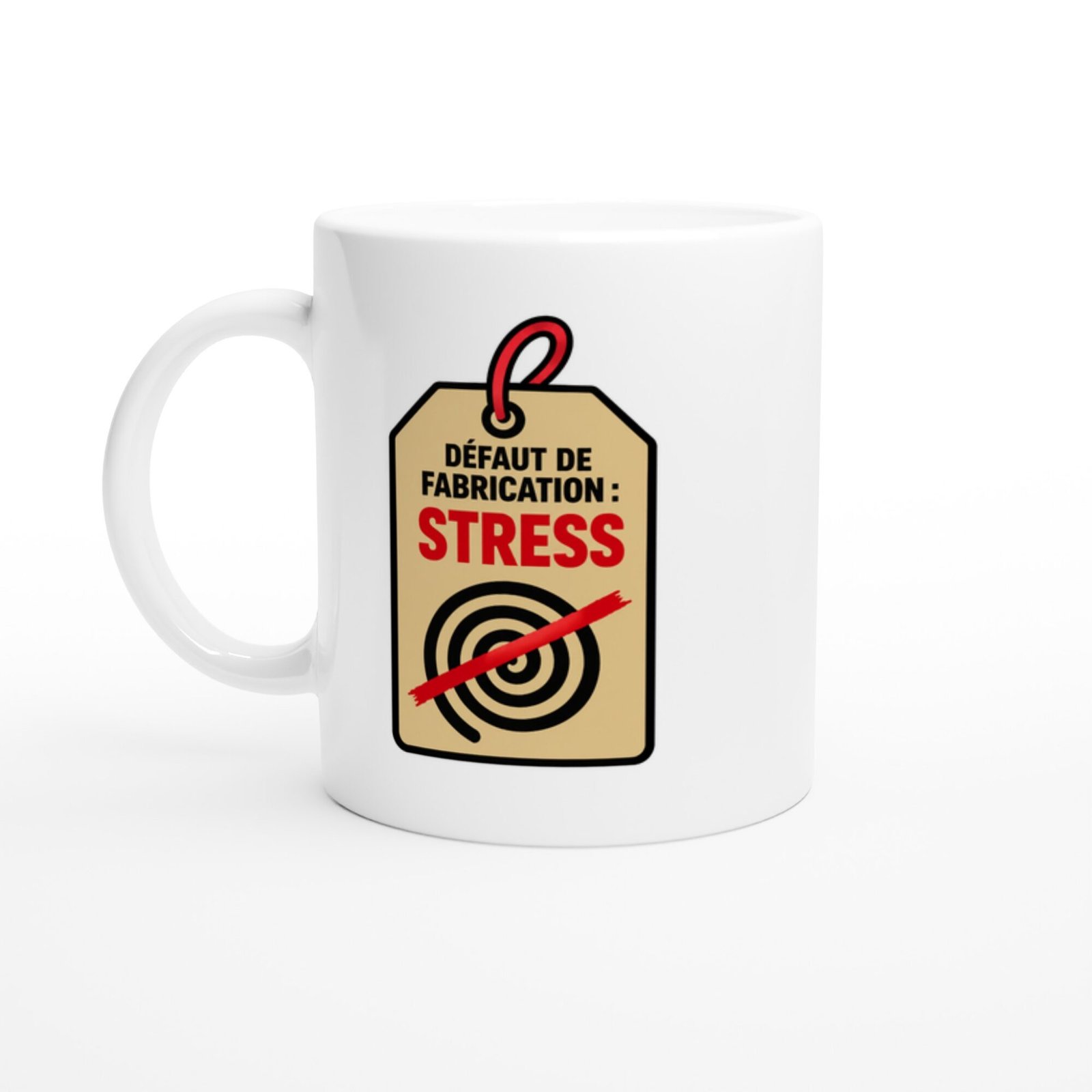 Mug Défaut de Fabrication Stress