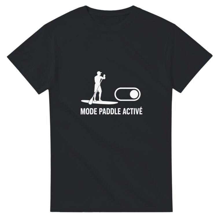 T shirt Mode Paddle Activé